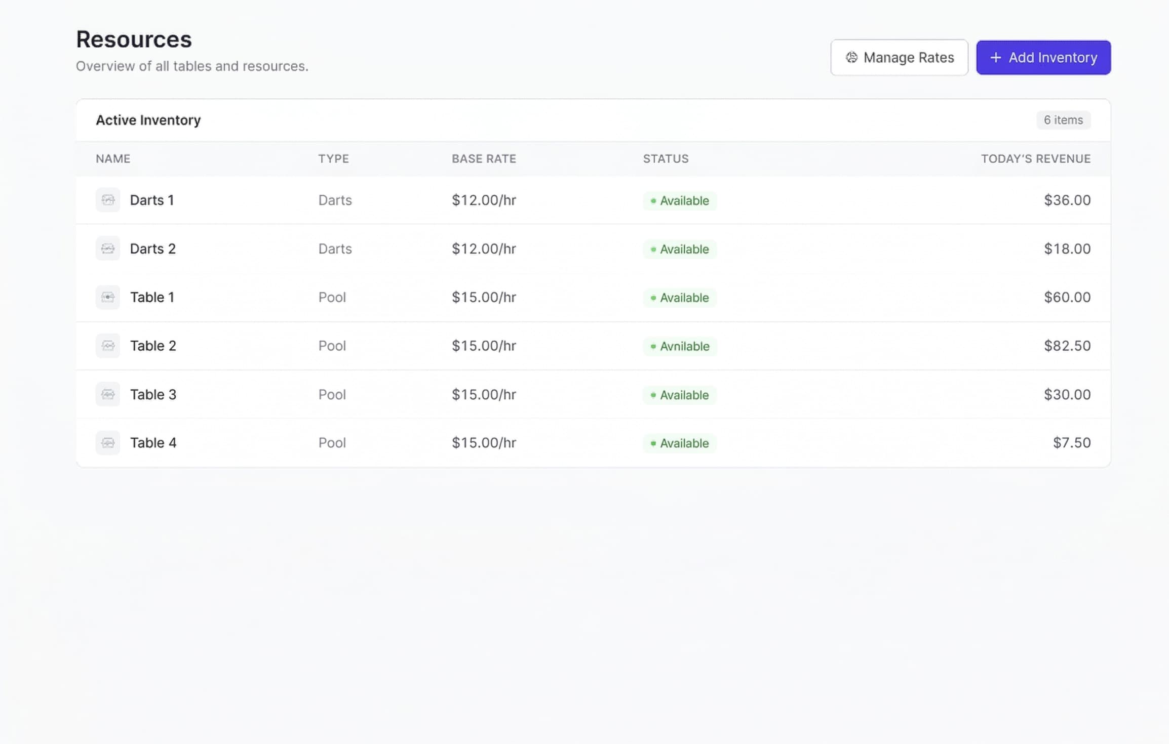 Resource Management screenshot 1