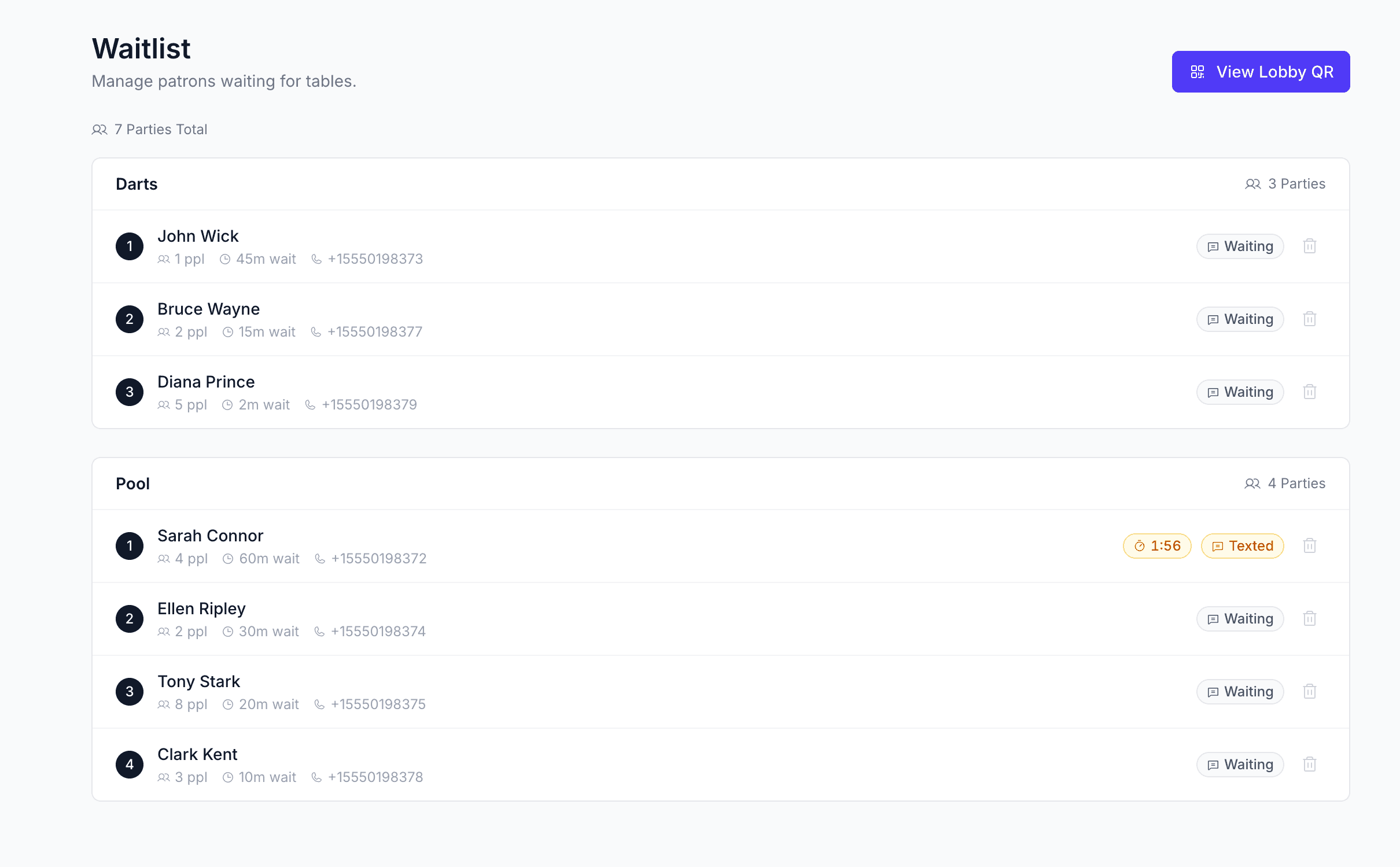 Waitlist & Queue screenshot 1